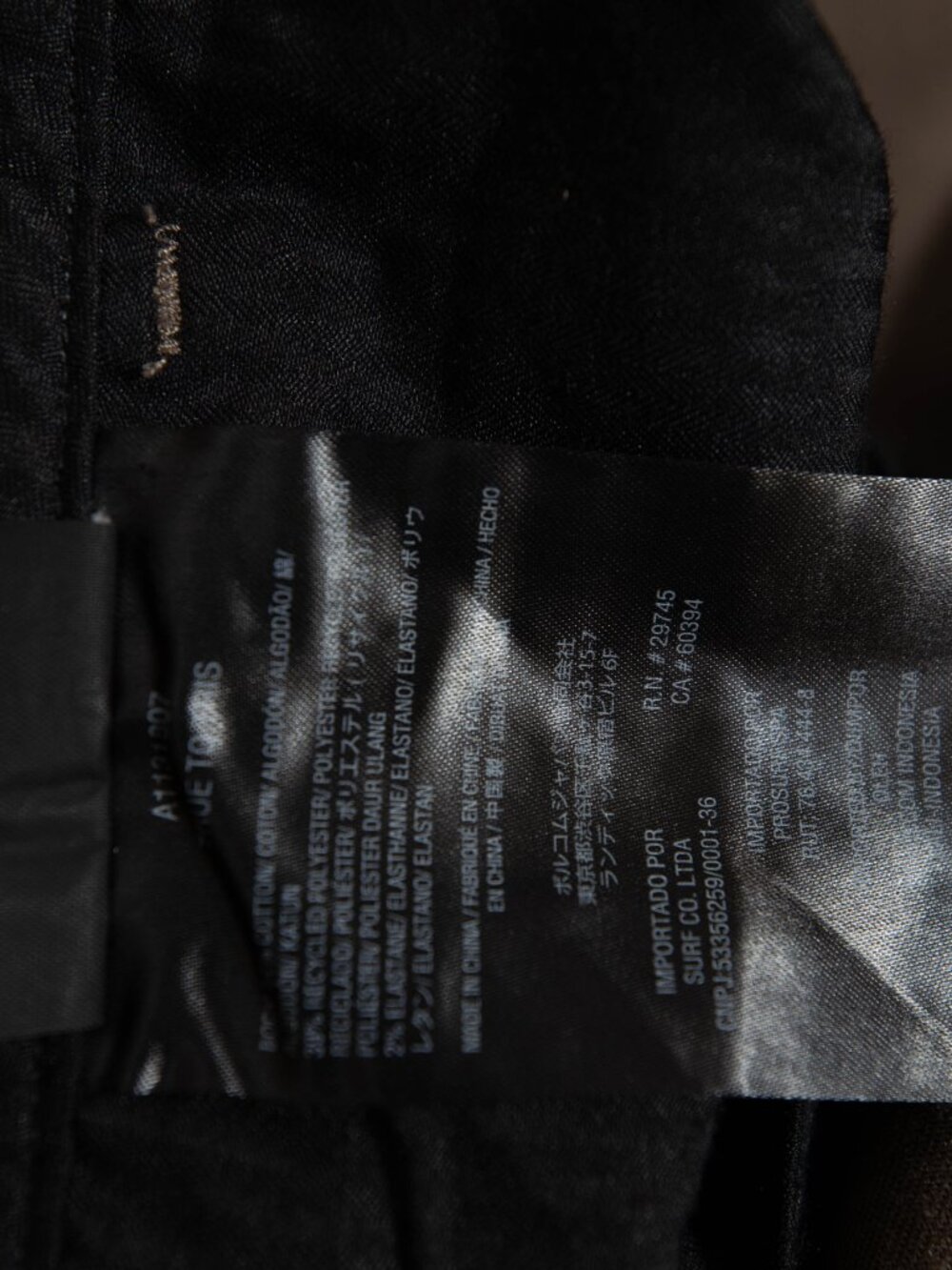 Volcom Frickin Modern Stretch Pant Mushroom Brown (34) - Picture 10 of 15